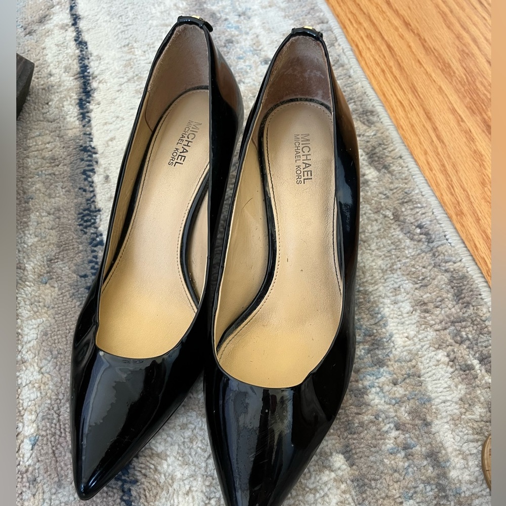 Michael Kors Black Kitten Heels
